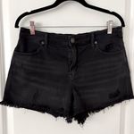 Aerie  Black Distressed Women's Shorts Medium Photo 0