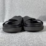 ALOHAS  Marshmallow Women's Black Leather Slingback Sandals Size 7.5 Photo 3