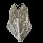 Avidlove Cream Lace Chemise with Plunging Neckline Photo 1