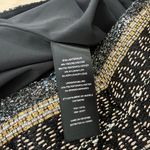 Alice + Olivia  Black and Gold Embellished Mini Skirt Photo 5