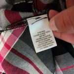 Soho  Jeans NY&CO pink and black plaid blouse size medium Photo 7