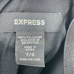 EXPRESS Y2K Womens Mini Dress M 7/8 Red Black Sequins Body Con Party Cocktail Photo 5