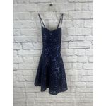 Emerald Sundae Juniors Sequined Lace Fit & Flare Glam Party Dress Small Photo 10