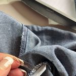 LAND R FASHION DENIM DRESS (M) CROCHETED TRIM WITH FLOWERS‎ WITH DENIM TIE BELT Size M Photo 8