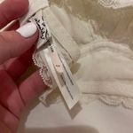 Free People White Galloon Lace Halter Bra Photo 4