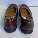 Aura Z7 Leather Shoes Burgundy flat shoes women's Size 7 Red Photo 2