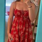 Rewind Kohls Red Flower Dress  Photo 0