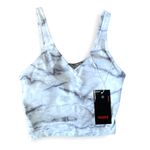 NWT Womens Haowind Marbled Longline Sports Bra Photo 1