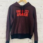 Under Armour Under Armor Sweaters |  Women's Hoodie Burgundy size s Photo 2
