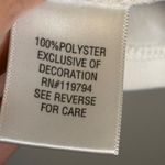 One World  Blouse Women's Size XL Tank Lightweight Sheer Lace Blue Green‎ Photo 3