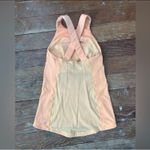 Lululemon Spin It To Win It Tank Creamsicle Orange Cross Back Tank Top Photo 5