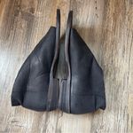 Free People Black Mont Blanc' Asymmetrical Sandal Leather Flats Boho Size EU 36 Photo 6