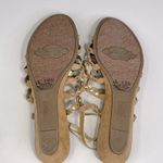 Carlos Santana  Studded Gladiator Sandals Tan/Silver-9.5 Photo 7