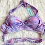 Amazon Tie Dye High Waisted Halter Bikini Swimsuit Photo 6