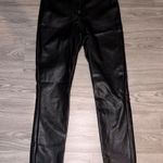 Aritzia Wilfred Free Black Charm High Waist Vegan Leather Pants Photo 3