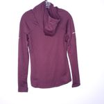 Mondetta  burgandy pullover sweatshirt with hoodie Photo 3