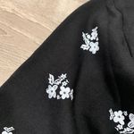 Forever 21 NWT  Black Faux Pearl Floral Pullover Size Large Photo 7