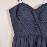 Hailey Logan  Black Strapless Y2K Flutter Mini Dress Womens 6 Prom Whimsigoth Photo 10