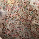 Oilily Olive Green Military Utility Jacket EU 40 Cotton Floral Lined Vintage Y2K Size 8 Photo 10