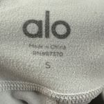 Alo Yoga High Waist Moto Leggings White Cream Size Small Activewear NWOT Yoga Photo 6