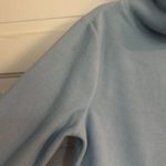 Old Navy Soft Blue Cowl Neck Fleece Pullover Photo 3