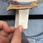 Vintage Studio Ease Denim Floral Dress Blue Photo 3