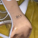 Jennifer Lopez Size 9.5 White Heels Photo 4