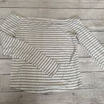 Off The Shoulder Long Sleeve Shirt Size L Photo 0