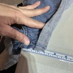 Amuse Society Distressed Button Fly Denim Jeans Shorts Size 30 Size 10 Rolled Photo 10