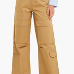 English Factory Wide Leg Cargo Pants Size Medium Photo 0