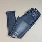 KanCan Medium Blue Straight Leg Jeans Size 27 Photo 1
