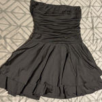Black Strapless Mini Dress Photo 0