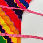 Vintage 60’s Hawaiian Paradise colorful retro mini dress Pink Size 2 Photo 3