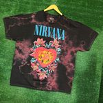 Nirvana Heart-Shaped Box Grunge Band Tie Dye Tee 2X Photo 2