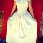 90s corset floral wedding dress Size 4 Photo 0