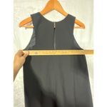 BB Dakota  Dress Small Black NEW A Line Sleeveless Layered Look Lined Photo 6