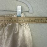 Victoria's Secret Pajama Set & Robe Womens Medium Ivory Satin Jacquard Floral M Photo 10