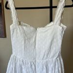 House Of CB  ‘Brigitte White Cotton Broderie‎ Anglais Corset Mini Dress NWOT sz M Photo 7