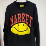 Urban Outfitters Market X Smiley Black Crewneck Sweatshirt Size Medium Photo 1