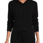 Antonio Melani Black Unwind Hoodie Soft Sweatshirt Size Large NWT Photo 0