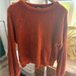 EXPRESS Women's Warm Terracotta Sweater Photo 4