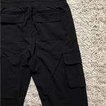 Shinestar  Black Casual Cargo Drawstring Jogger Size M Photo 8