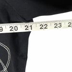 Vintage Michael Simon Lite Cardigan M Black Embroidered Novelty Knit Ice Skaters Size M Photo 7