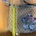 Vera Bradley Penelope Garden Beach Crossbody Tan Bag Purse Photo 5