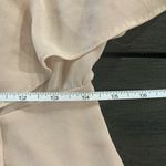 Topshop Blush pink Romper Size 6 black floral lace shoulders peek a boo back zip Photo 10