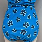 Aerie Blue Floral One Piece Swimsuit Photo 9