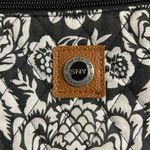Set of 2 Stone New York Floral Patterned Tote Bags Black Photo 6
