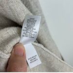 Pure Jill 100% Cotton Textured Knit Sweater Cardigan Size M Oversized Open Beige Tan Size M Photo 6