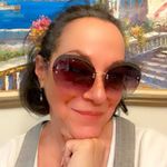 Large ROUND Frame Oversized Sunglasses Embellished with Glitter Trim Photo 0