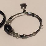 Lot Of 3 Women’s Dainty Stretchy Spiral Costume Beaded Bracelets Photo 9